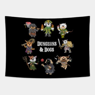 Dungeons And Dogs Tapestry