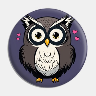 Kawaii Mr. Owl 8 Pin