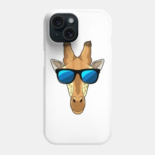 Giraffe with Sunglasses Phone Case