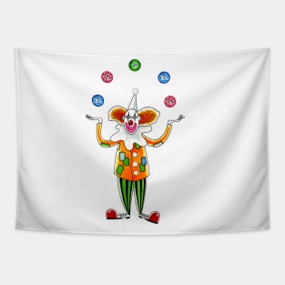 Circus Clown Tapestry