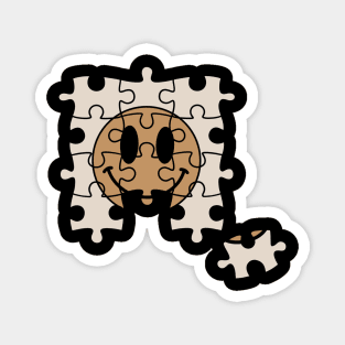 Puzzle smile Magnet