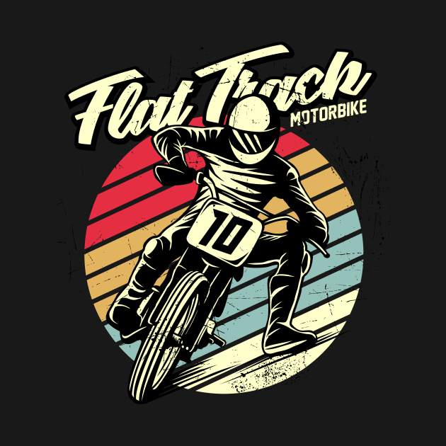 Flat Track Moto by D3monic