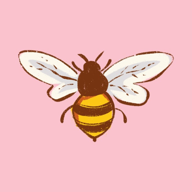 Bee Drawing by Alexandra Franzese