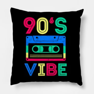 Retro aesthetic costume party outfit - 90's vibe Pillow