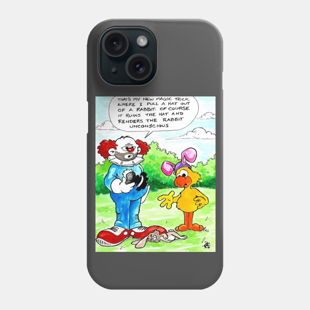 Hat Trick Phone Case by BubbaWorldComix