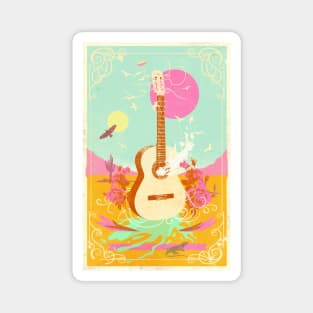 DESERT GUITAR II Magnet