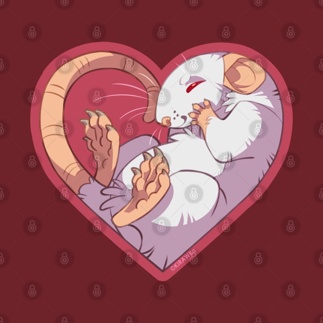 Heart Rat: Albino by KiRAWRa