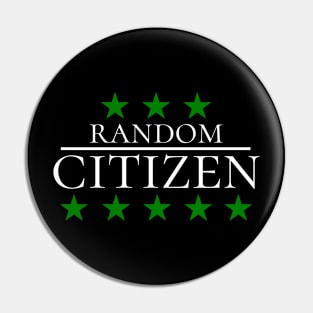 Random Citizen Pin