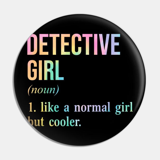 Detective Girl Pin by conirop