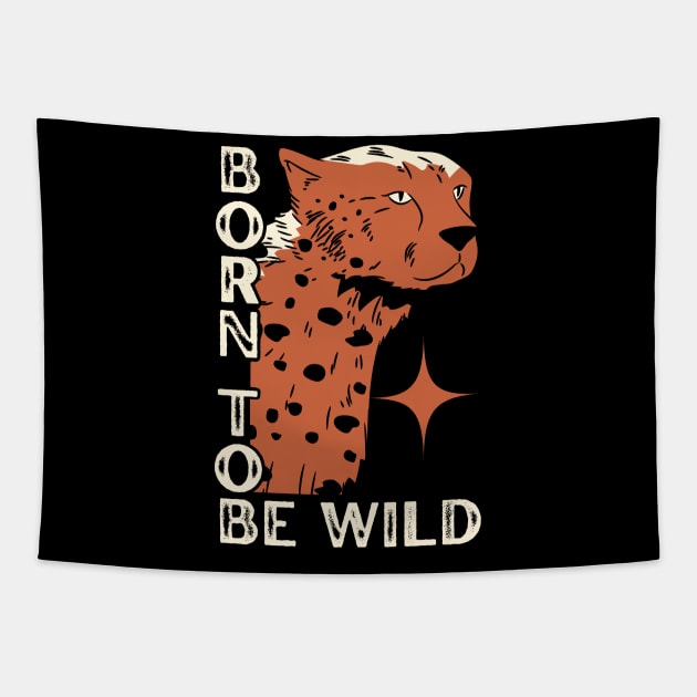 Born to be Wild Tapestry by Bruno Pires