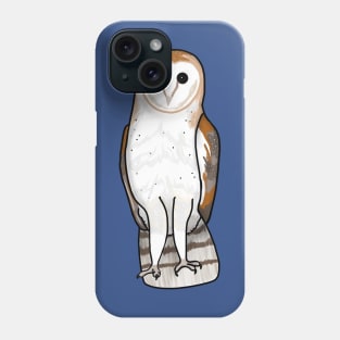 Beautiful Barn Owl (Small Print) Phone Case