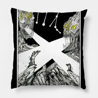 Gemini - The Zodiac Retrograde Pillow