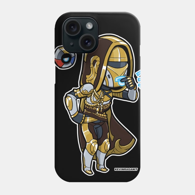 D2 Solstice Hunter Phone Case by fallerion