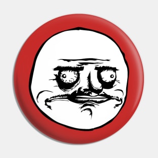 Troll face Pin