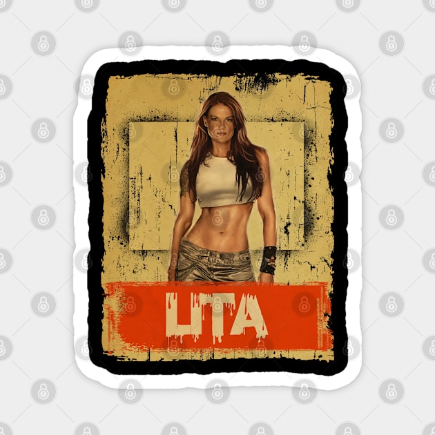 LITA //Design On tshirt for to all Magnet by Yakinlah Artisan Designs