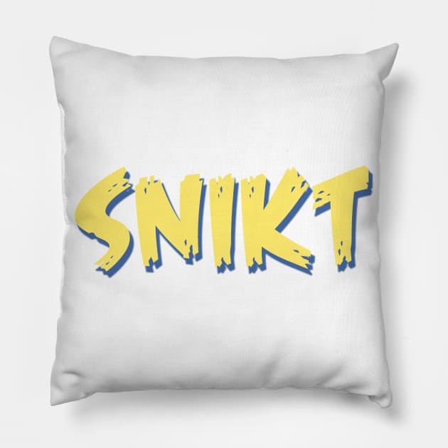 Snikt Pillow by Notanewmember