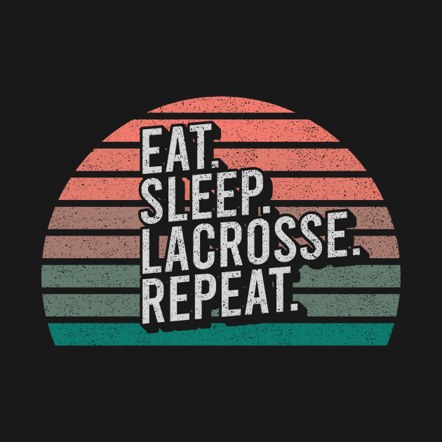 Vintage Retro Quote Eat Sleep Repaet Inspiration by chacuy