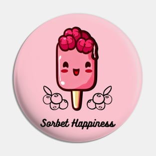 Raspberry Sorbet - Sorbet Happiness Kawaii Pin