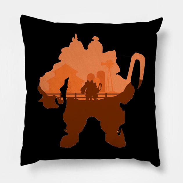 roadhog Pillow by boxermaniac