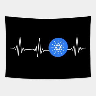 Cardano Heartbeat Cryptocurrency ADA Cardano Coin Tapestry