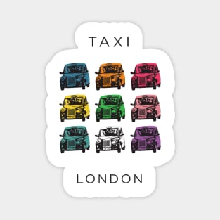 The London Taxi British Made and as Iconic as London Magnet