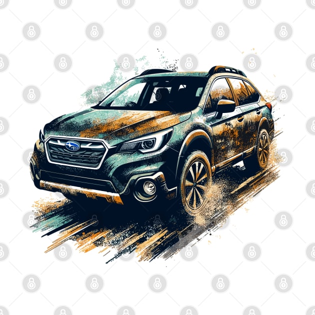 Subaru Outback by Vehicles-Art