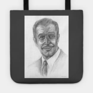 Vincent Price Horror Portrait Tote