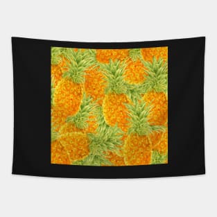 watercolor pattern with pineapples Tapestry