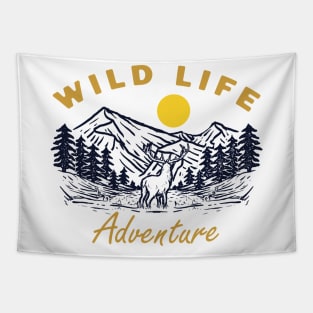 Deer - Wild Life Adventure Tapestry