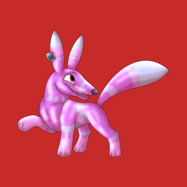 Pretztail: Pink by spyroid101