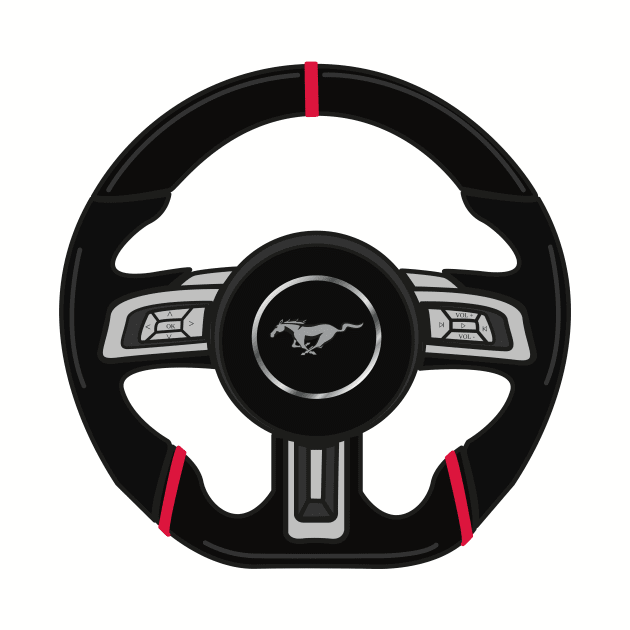 Mustang Steering Wheel by WeStarDust