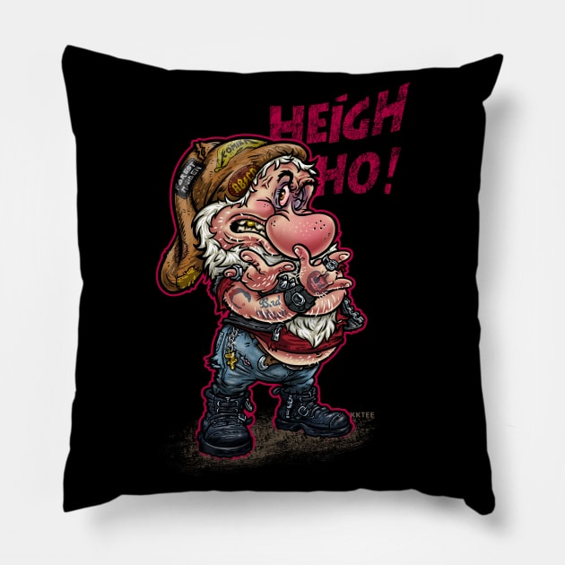 Grumpy Rocker Pillow by KKTEE