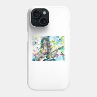 FRANK ZAPPA watercolor portrait .7 Phone Case