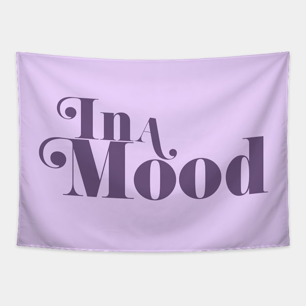 In A Mood - Purple Tapestry by DominiquesShop