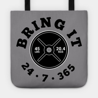 Bring It! Weight plate Tote