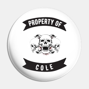 Cole Property Patch Pin