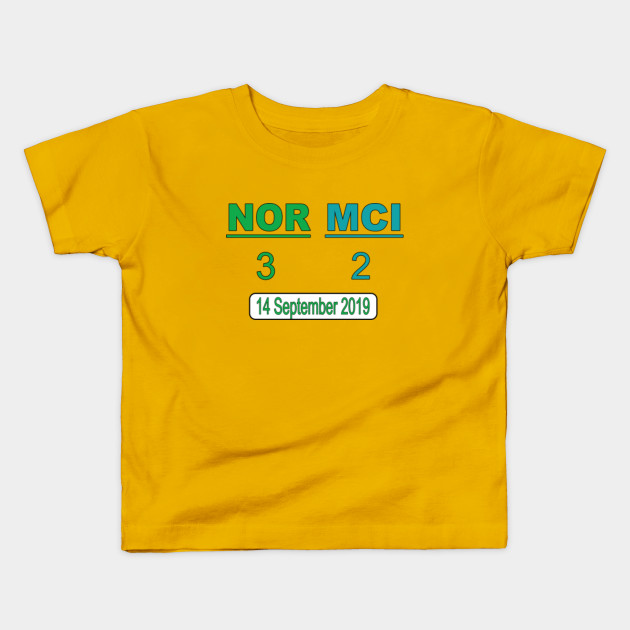 Norwich City Defeats Manchester City Norwich Camiseta Para Ninos Teepublic Mx