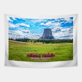 Devils Tower National Monument Tapestry