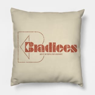 Bradlees Department Store 1958 Pillow