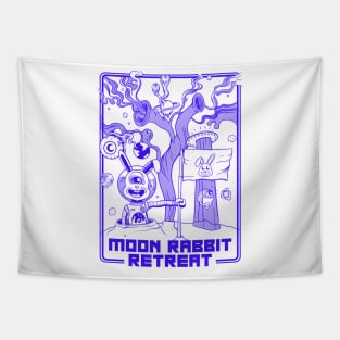 Moon Rabbit Retreat Tapestry