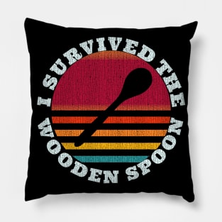 I survived the wooden spoon for wooden spoon survivor Pillow