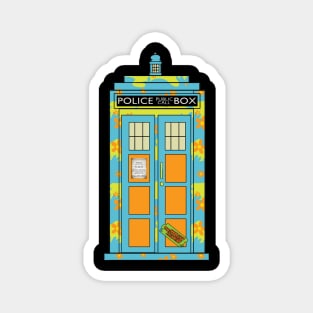 Mystery Machine Tardis - Scooby Who Magnet