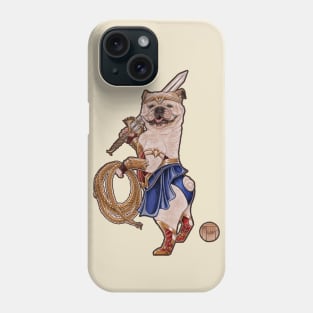 Bulldog - Strong Woman Phone Case