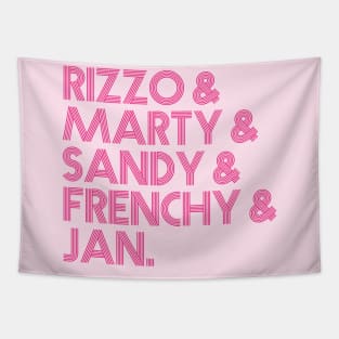 Pink Ladies Names List Tapestry