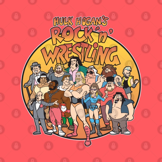 Hulk Hogan's Rock N Wrestling by Chewbaccadoll