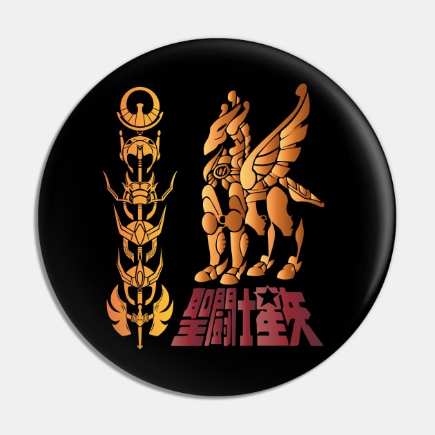 SeiyaShield Pin by Koburastyle