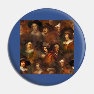 Rembrandt Paintings Mashup Pin