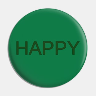 HAPPY Pin