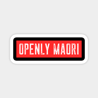 Openly Maori Magnet