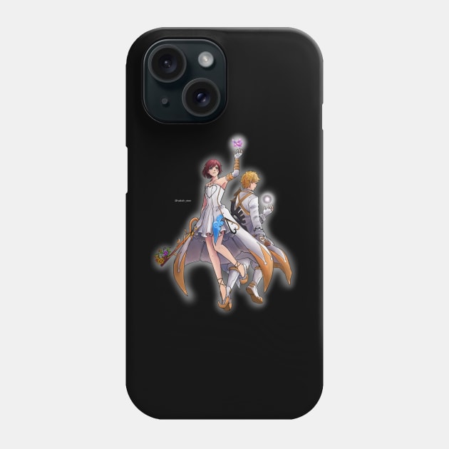 Kairi and Ventus Phone Case by hallstheien